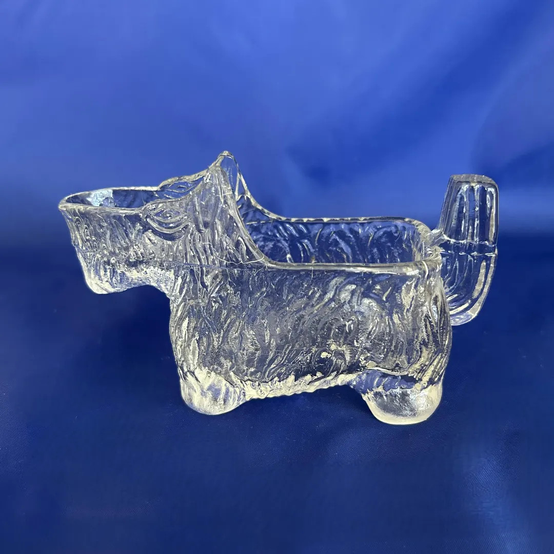 Vintage Clear Glass Scottie Dog Creamer, 1930s Cereal Giveaway - Etsy | Etsy (US)