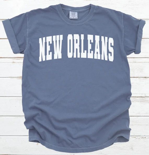 Comfort Colors New Orleans short sleeve t-shirt | Etsy (US)