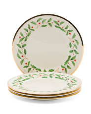 LENOX Set Of 4 Holiday Plates | TJ Maxx