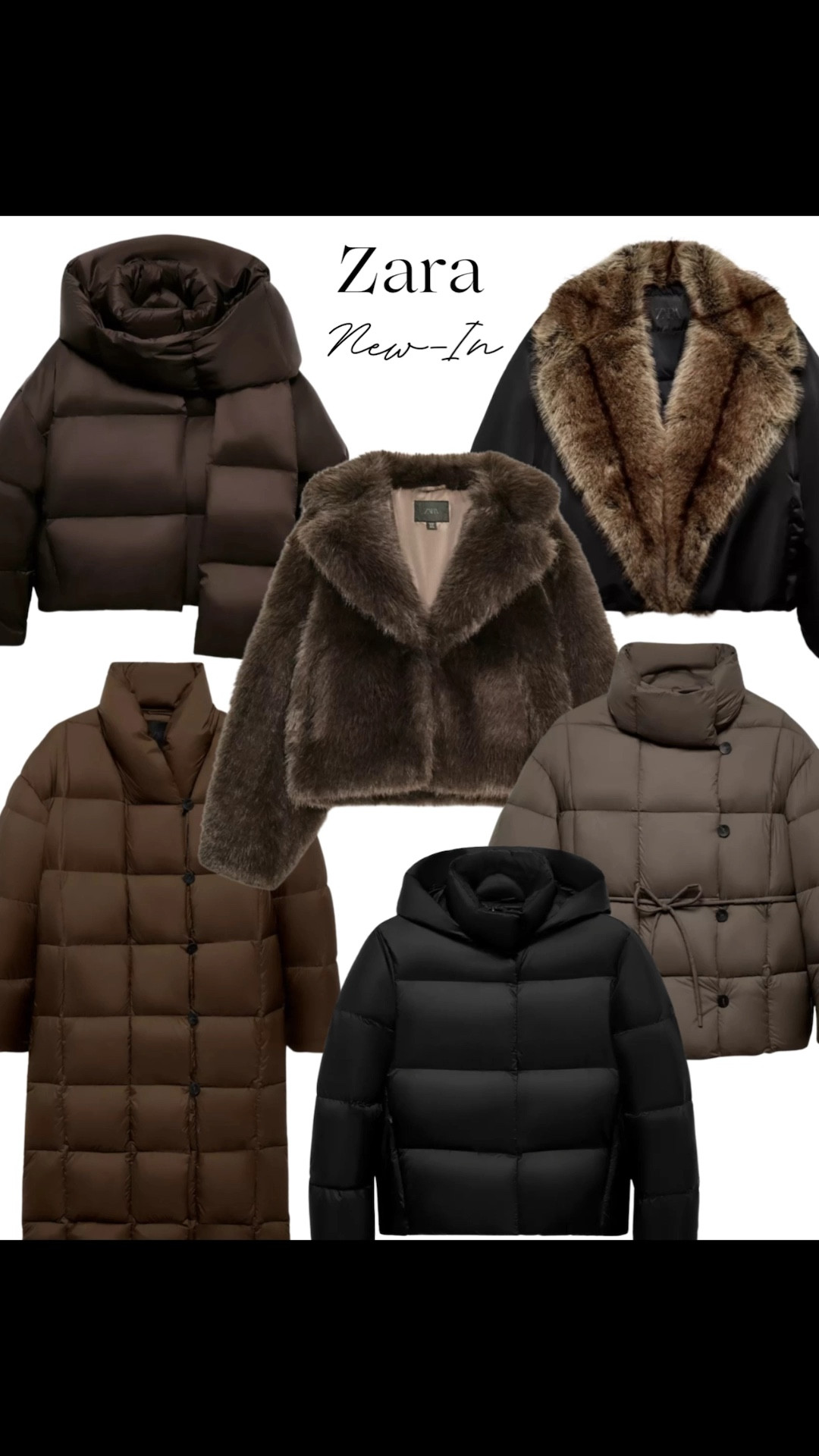 New-in Zara cozy jacket edit 🤎

Tags: winter coat, fall jacket, neutral aesthetic, puffer coat, autumn outfit, espresso brown, capsule wardrobe, cozy look 

#LTKStyleTip #LTKHoliday #LTKSeasonal