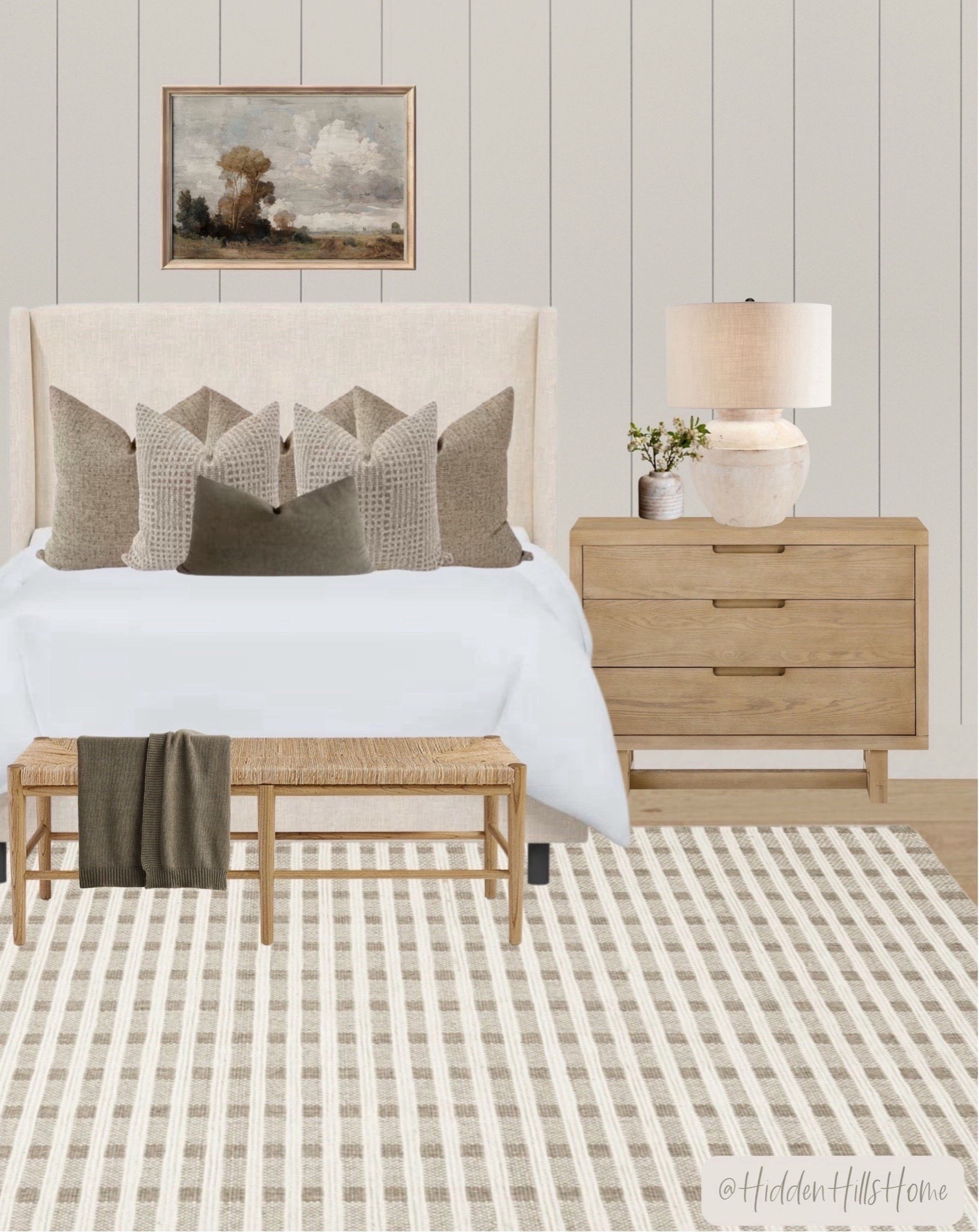 Master brdroom, bedding, Tilly bed, home decor ideas, Primary bedroom mood board, modern transitional bedroom design, upholstered bed, neutral bedroom rug, bedroom #neutral 


#LTKSeasonal #LTKSaleAlert #LTKHome
