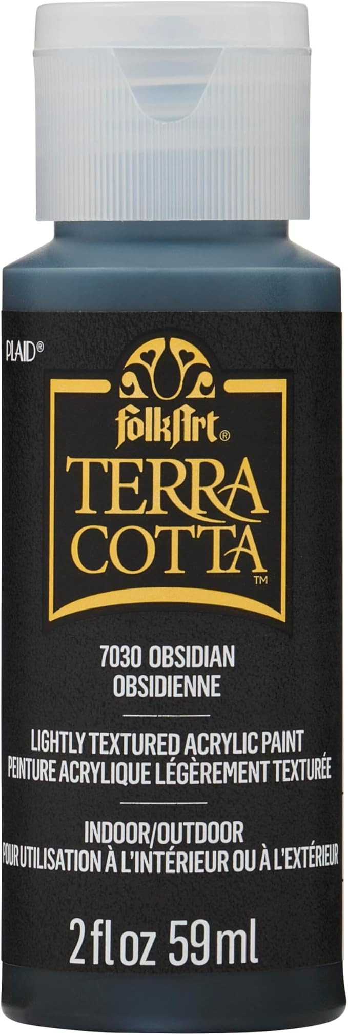 FolkArt, Obsidian 59 ml Assorted Acrylic 2 fl oz / 59ml Terra Cotta Paint For Easy To Apply DIY C... | Amazon (US)
