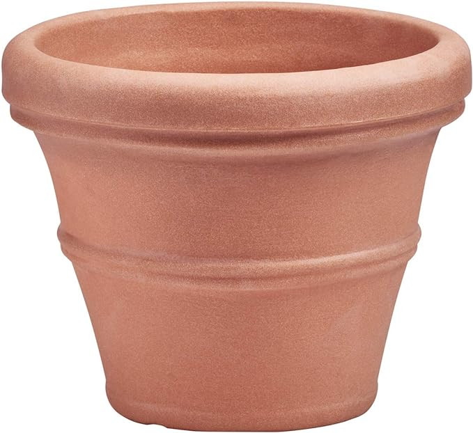 Crescent Garden Brunello Planter, Classic Rolled-Rim Plant Pot, Indoor/Outdoor Weather-safe Pot, ... | Amazon (US)