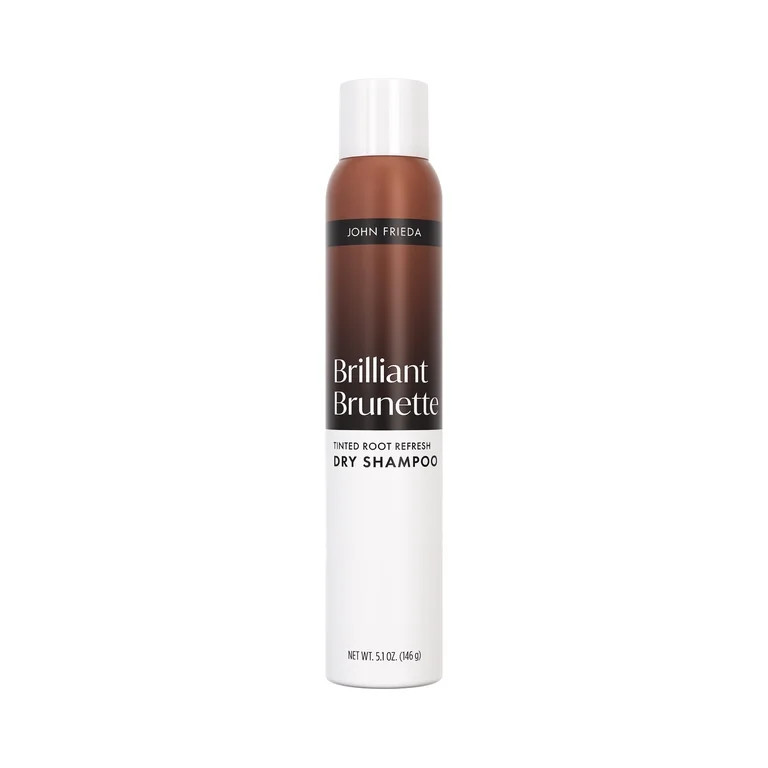 John Frieda Brilliant Brunette Tinted Root Refresh Dry Shampoo, 5.1 oz | Walmart (US)