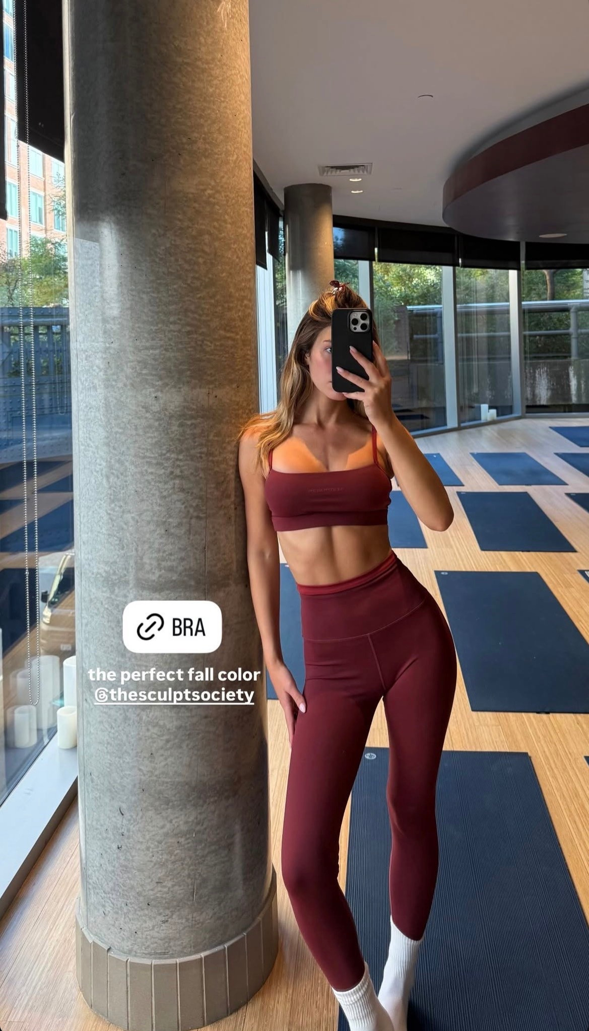 workout ootd! it’s the perfect fall color and i also got the matching crewneck 🤍

#LTKActive #LTKStyleTip #LTKSeasonal