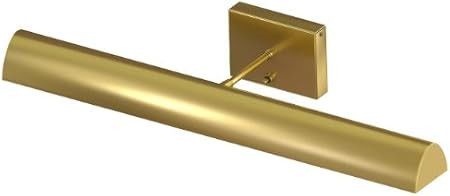 BTLED24-51 Traditional LED Battery Operated 3.2W 88-Lumen 3000K Picture Light, Satin Brass Finish | Amazon (US)