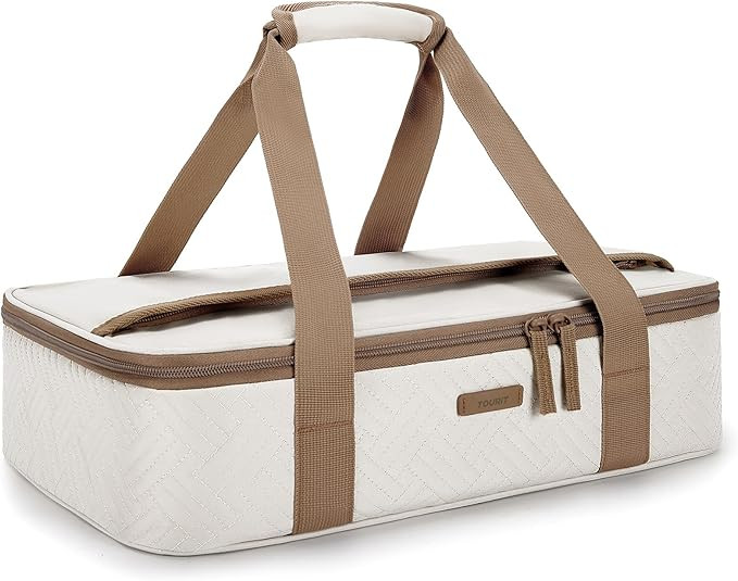 TOURIT Insulated Casserole Carrier for Hot or Cold Food Thermal Food Carrier for Picnic Cookouts ... | Amazon (US)