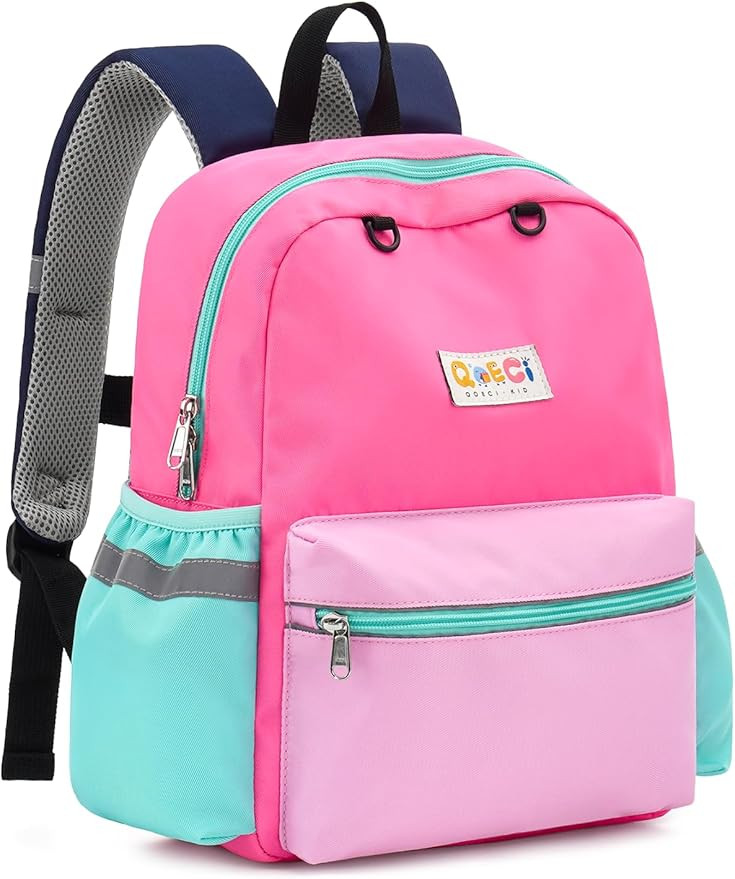 QOECI Toddler Backpack for Boys Girls 2-5, Kids Preschool Backpack, 13inch Little Kids Backpack D... | Amazon (US)