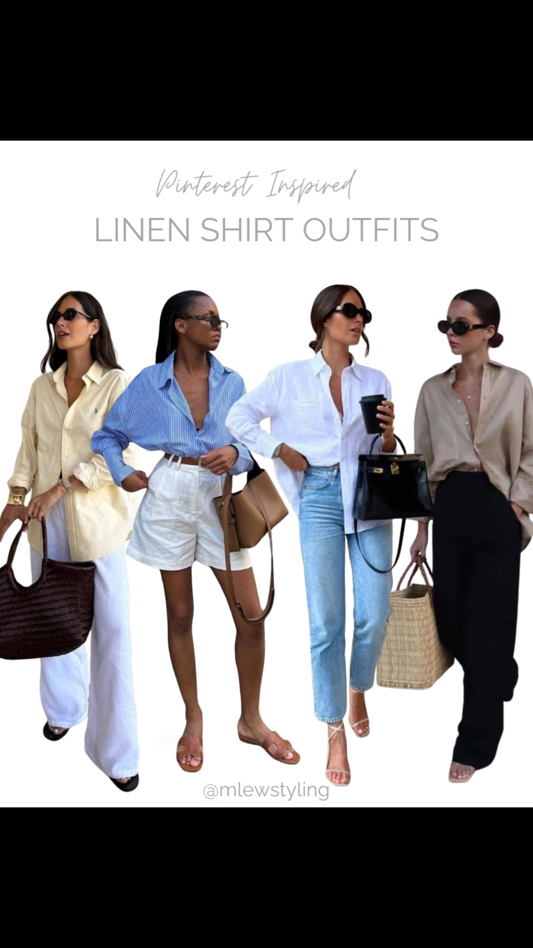 Pinterest inspired linen shirt outfits ✨

Inspired by lglora, Fabiana Cristina & Chloe Mcginley via Pinterest 

#LTKWorkwear #LTKootd #LTKTravel