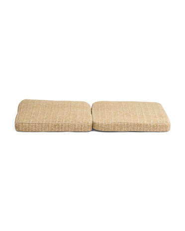 2pk 18x18 Amelia Faux Straw Gusset Square Outdoor Cushions | Marshalls