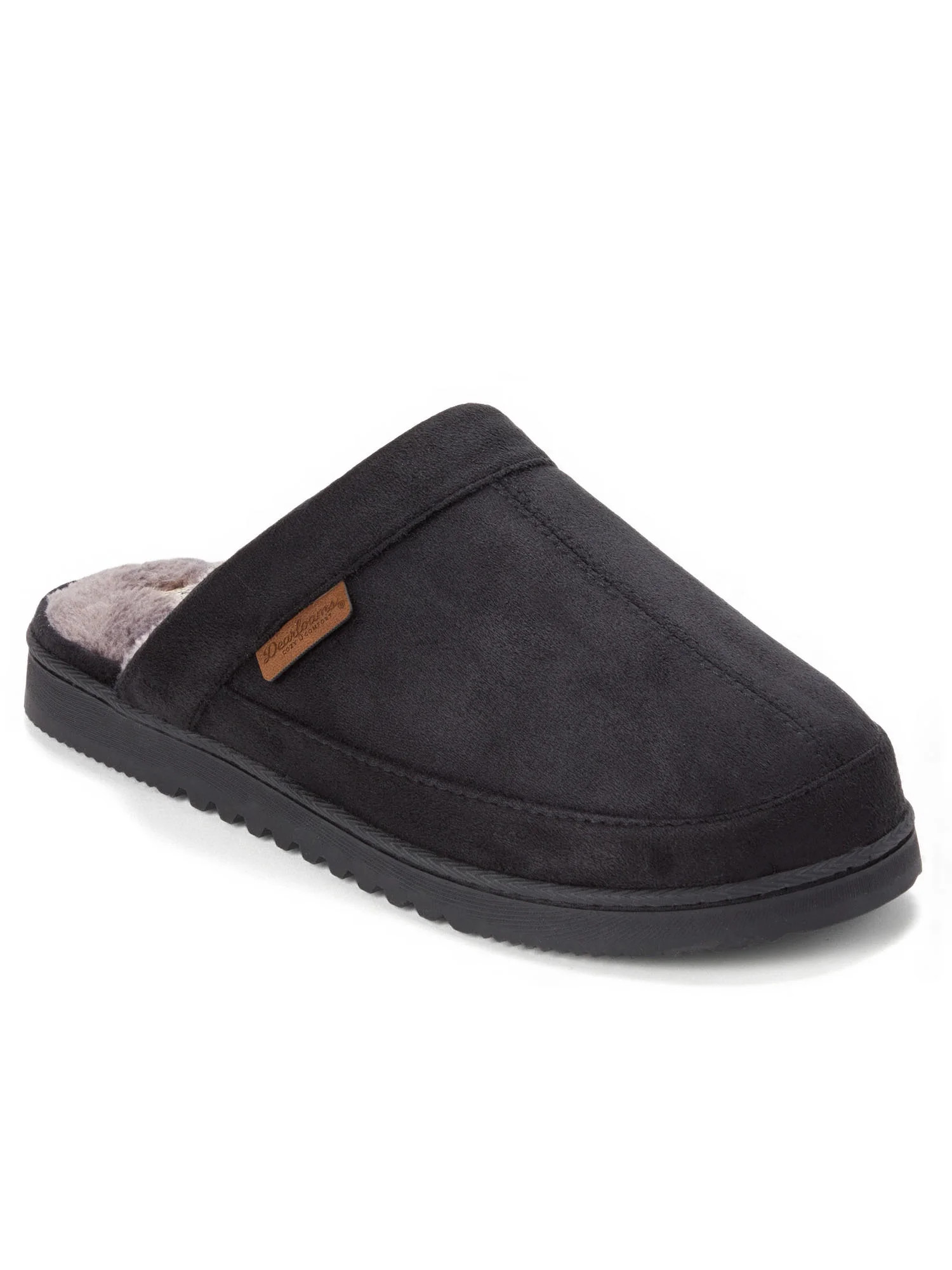 Dearfoams Cozy Comfort Men's Joseph Scuff Slippers | Walmart (US)