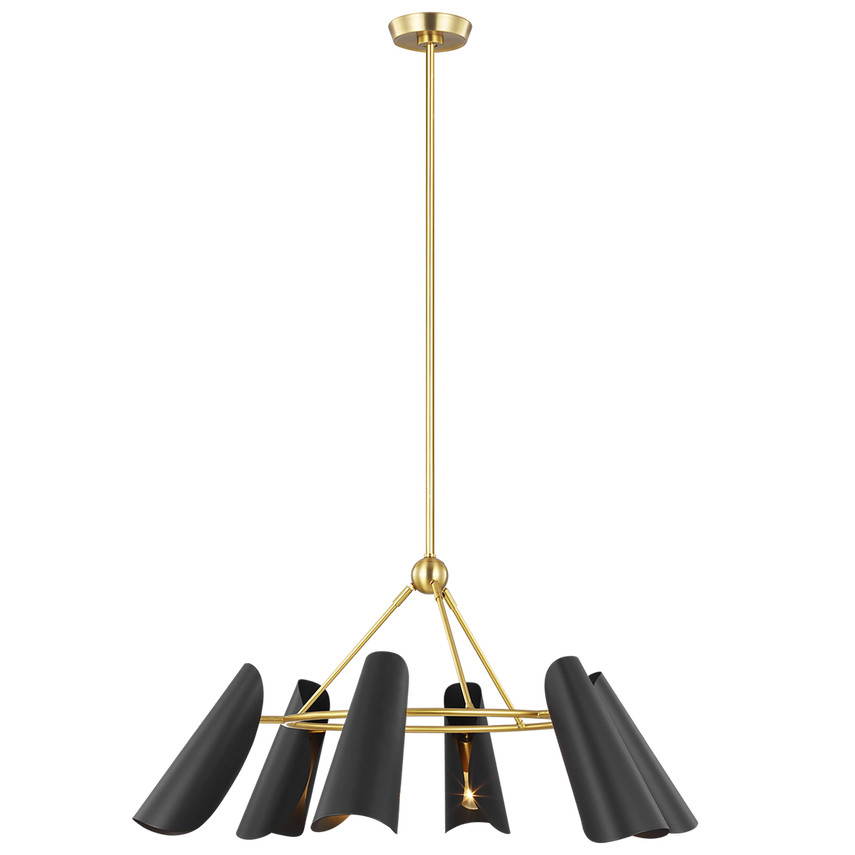 Tresa Six Light Chandelier | Visual Comfort