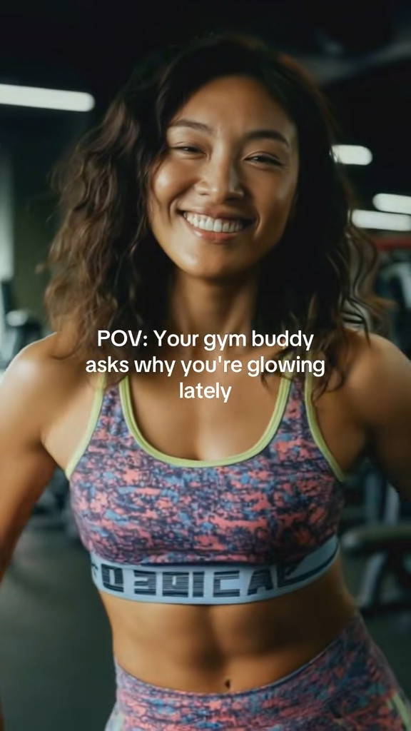 Your gym buddy asks why you are glowing lately

#LTKActive #LTKBeauty