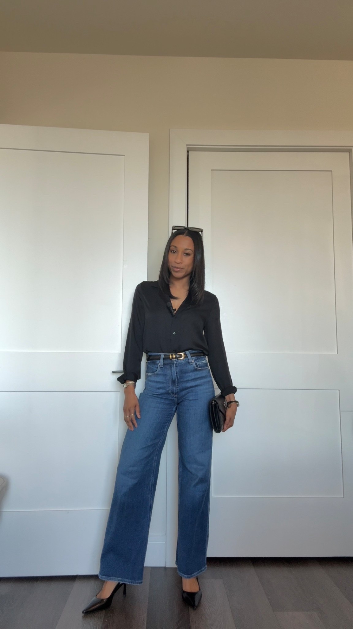 Casual dinner outfit✨

A button down, jeans + heels always looks good

casual dinner outfit, dinner look, jeans and heels outfit, minimalist style, minimal out

#LTKWorkwear #LTKPetite #LTKootd