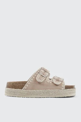 Double Buckle Espadrille Sandals | Ardene