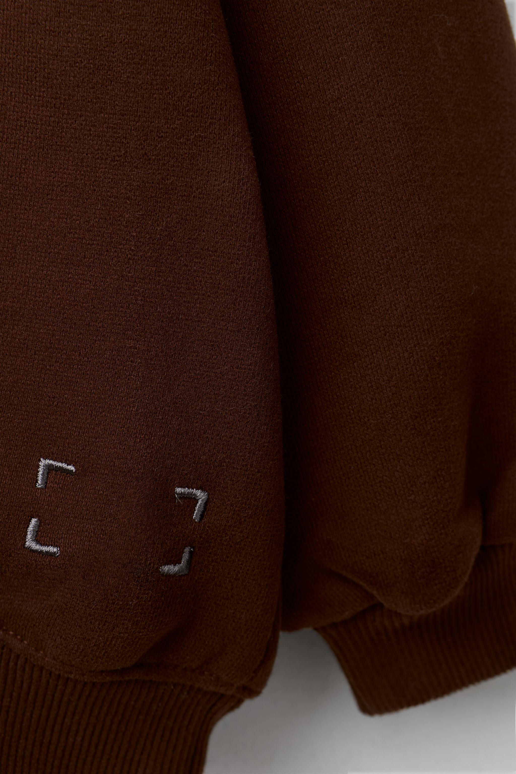 PLAIN MOCK NECK SWEATSHIRT | Zara US