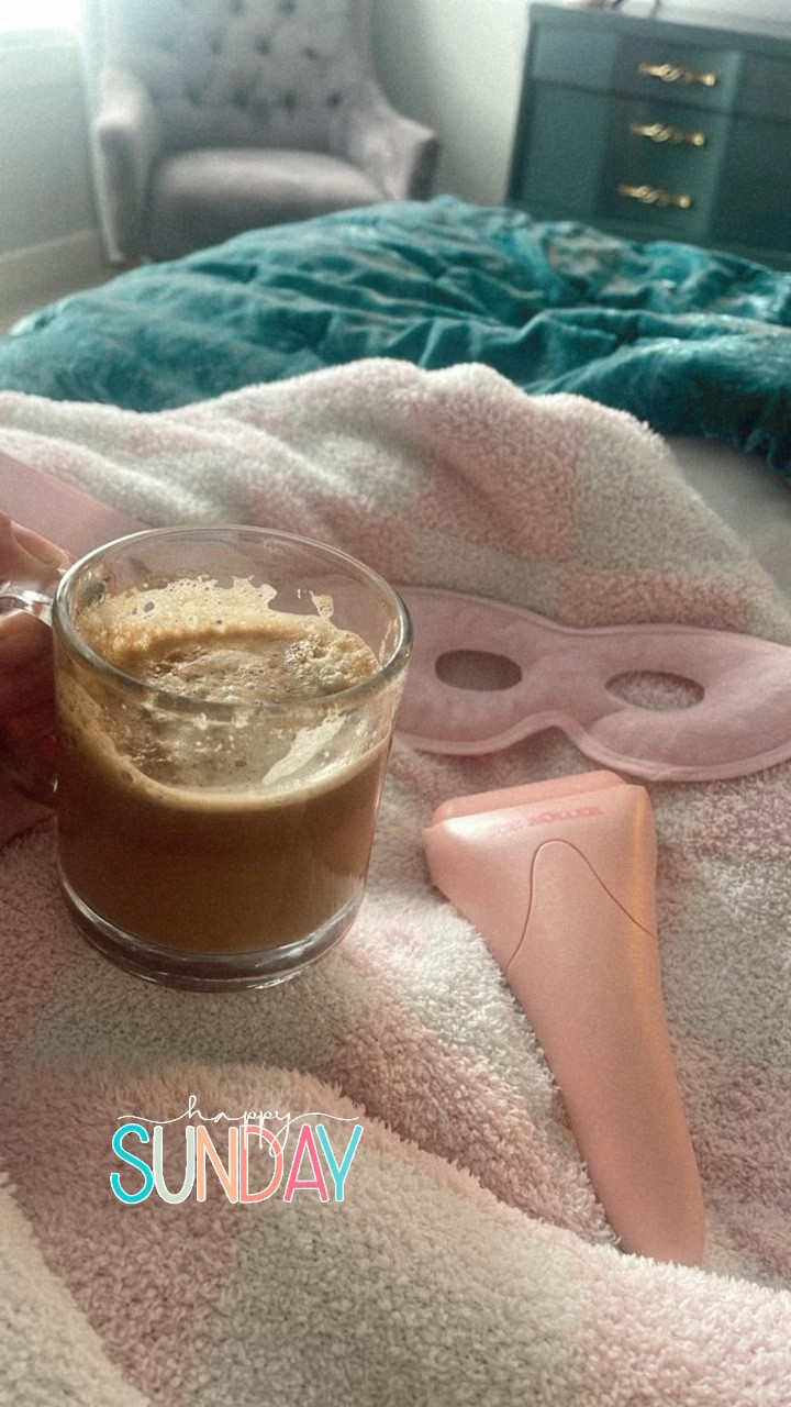 Self care at home! Gel eye masks! Ice roller for your face! Pink checkered throw blanket! Clear glass coffee mug! 

#LTKunder50 #LTKhome #LTKbeauty