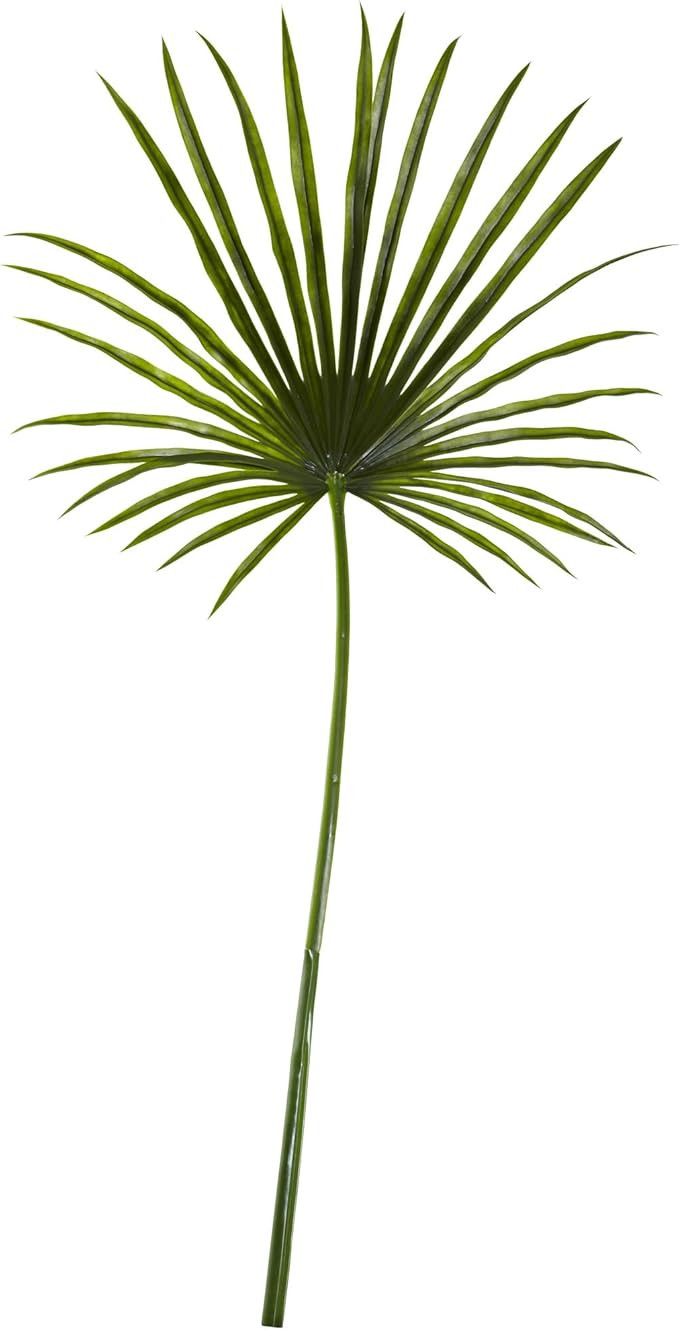 Nearly Natural 50in. Fan Palm Spray Artificial Plant (Set of 2) | Amazon (US)