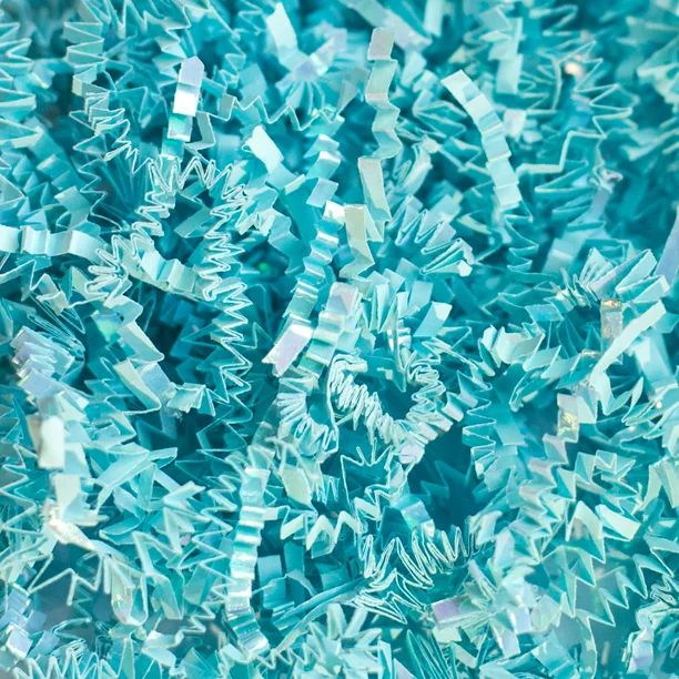 Way To Celebrate Blue Crinkle Paper Easter Grass, 1.25 oz | Walmart (US)