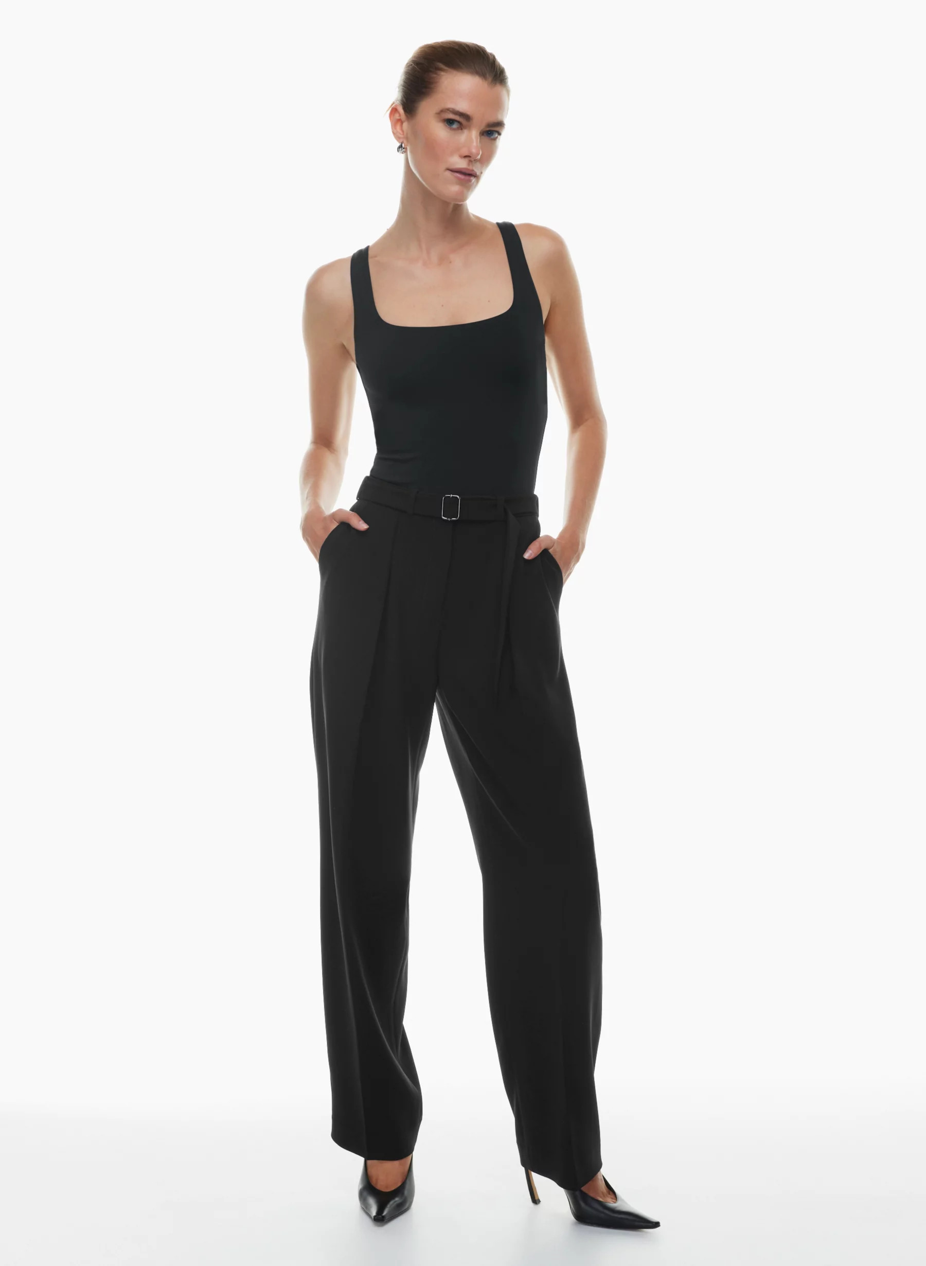 CONTOUR SQUARENECK BODYSUIT | Aritzia