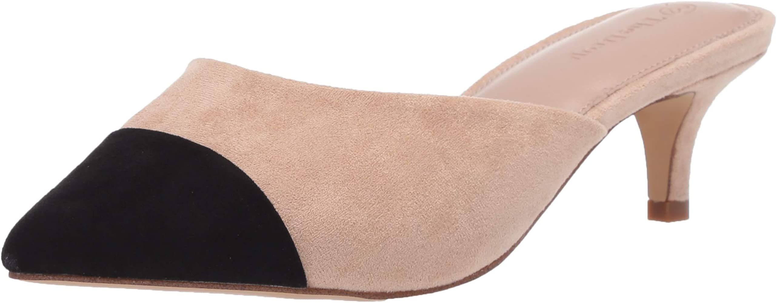 The Drop Paulina Pointed Toe Two-tone Mule, Women's Mule | Amazon (UK)