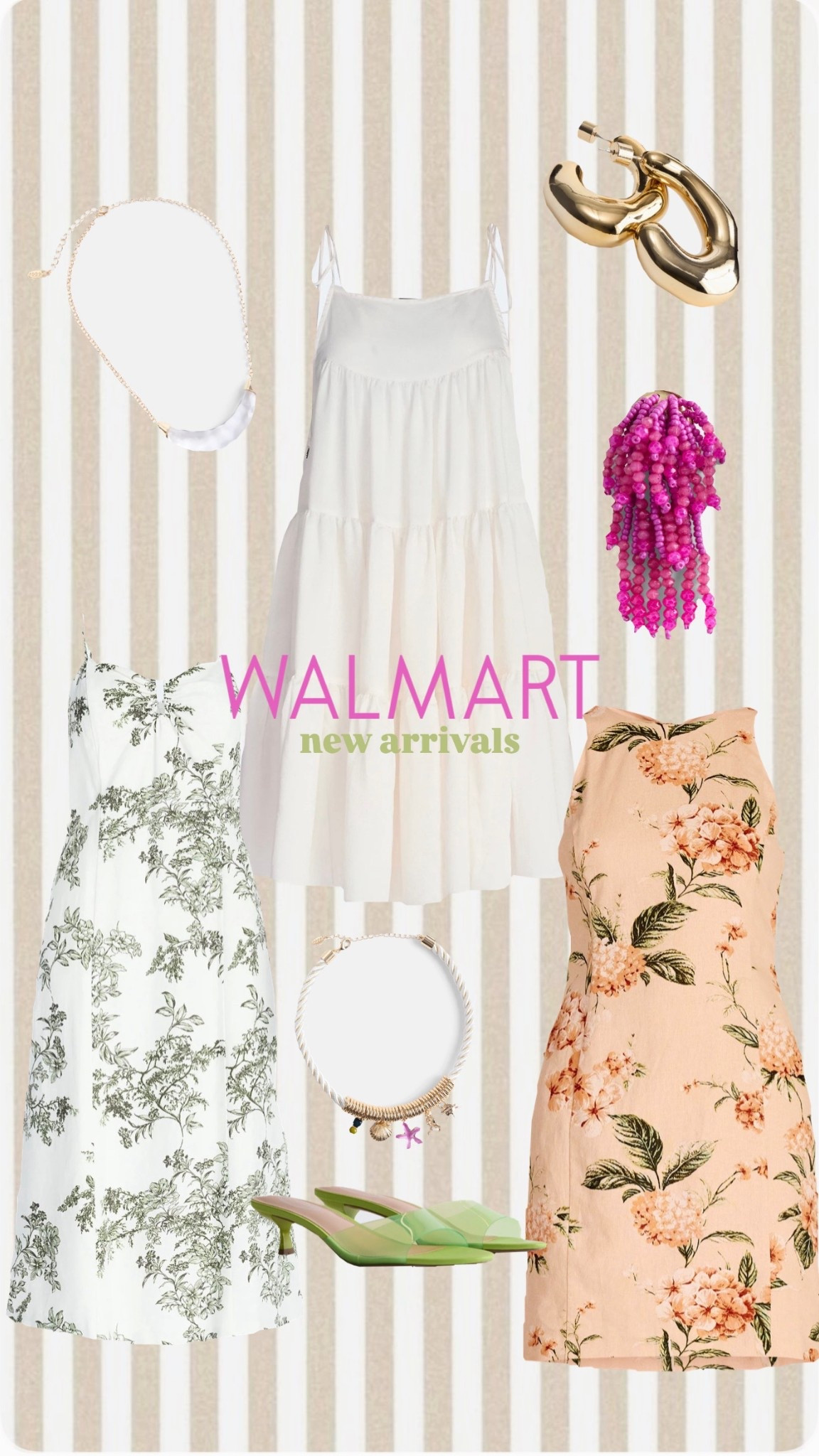 Walmart new arrivals that are going quick!! Loving all these prints and fun colors of accessories!! Mother’s Day ideas. 🫶🏻

#LTKBeauty #LTKootd #LTKMothersDay