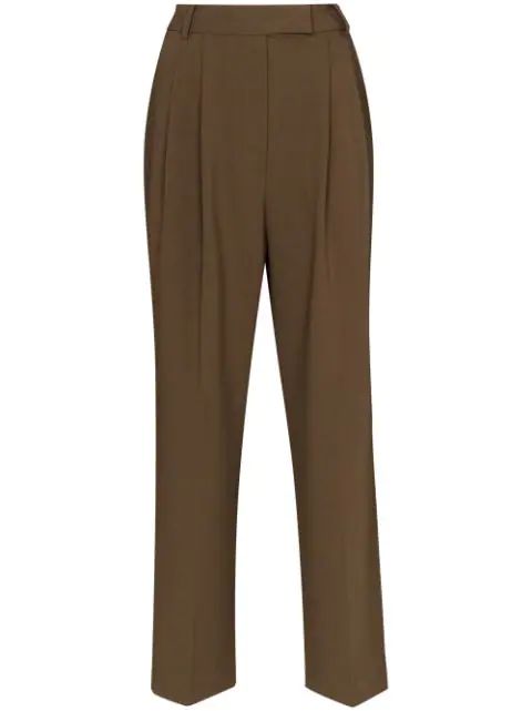 Bea pleated trousers | Farfetch Global