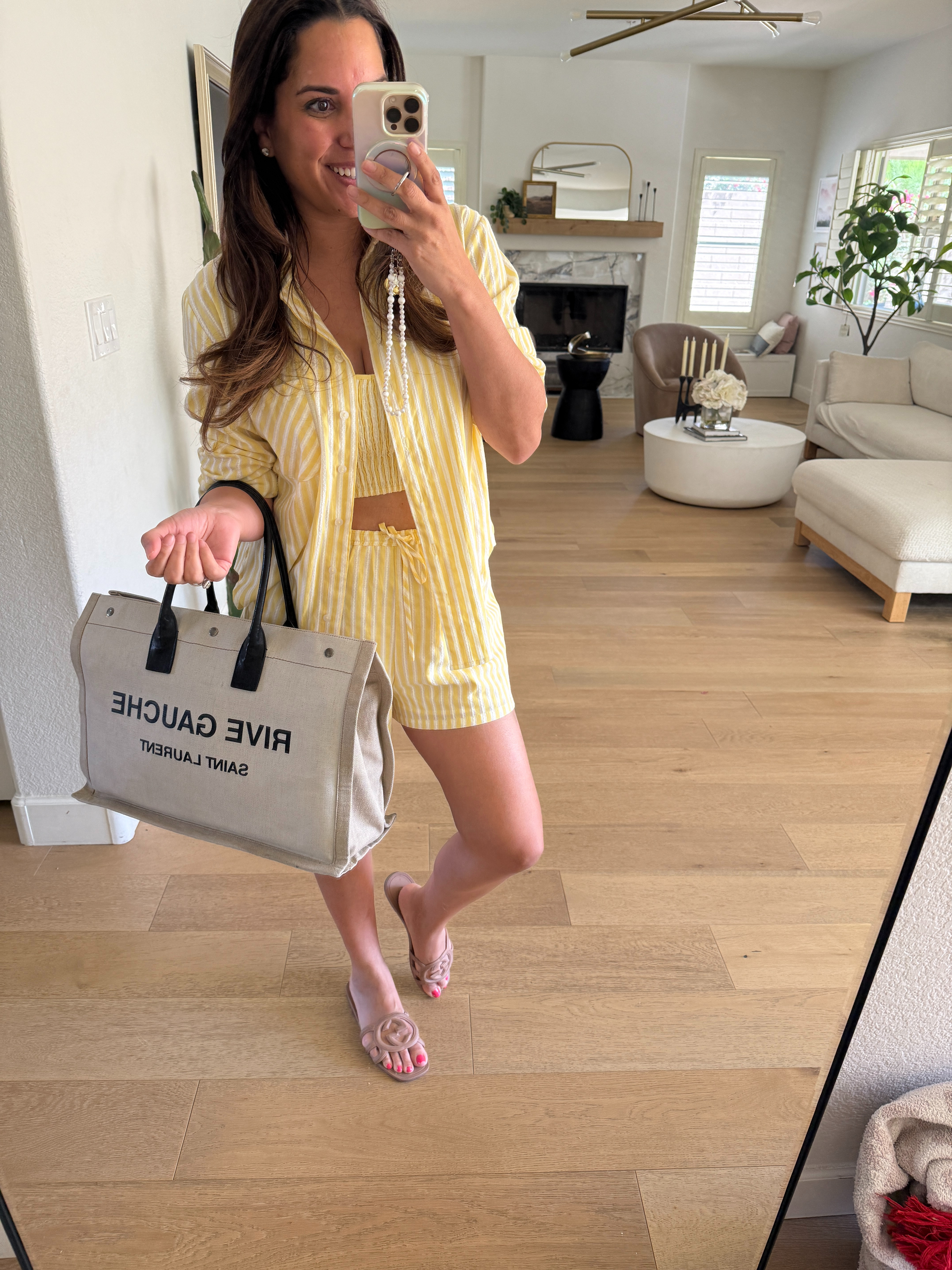 Cutest matching set just in time for summer! Summer outfit, beach outfit, vacation outfit, casual outfit 

 #LTKootd #LTKOver40 #LTKTravel