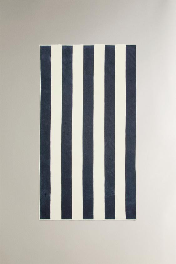 STRIPED BEACH TOWEL | Zara US