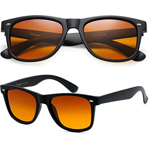 PolarSpex Mens Sunglasses - Retro Sunglasses for Men, Polarized Sunglasses for Womens - Cool Shades for Driving, Fishing | Amazon (US)