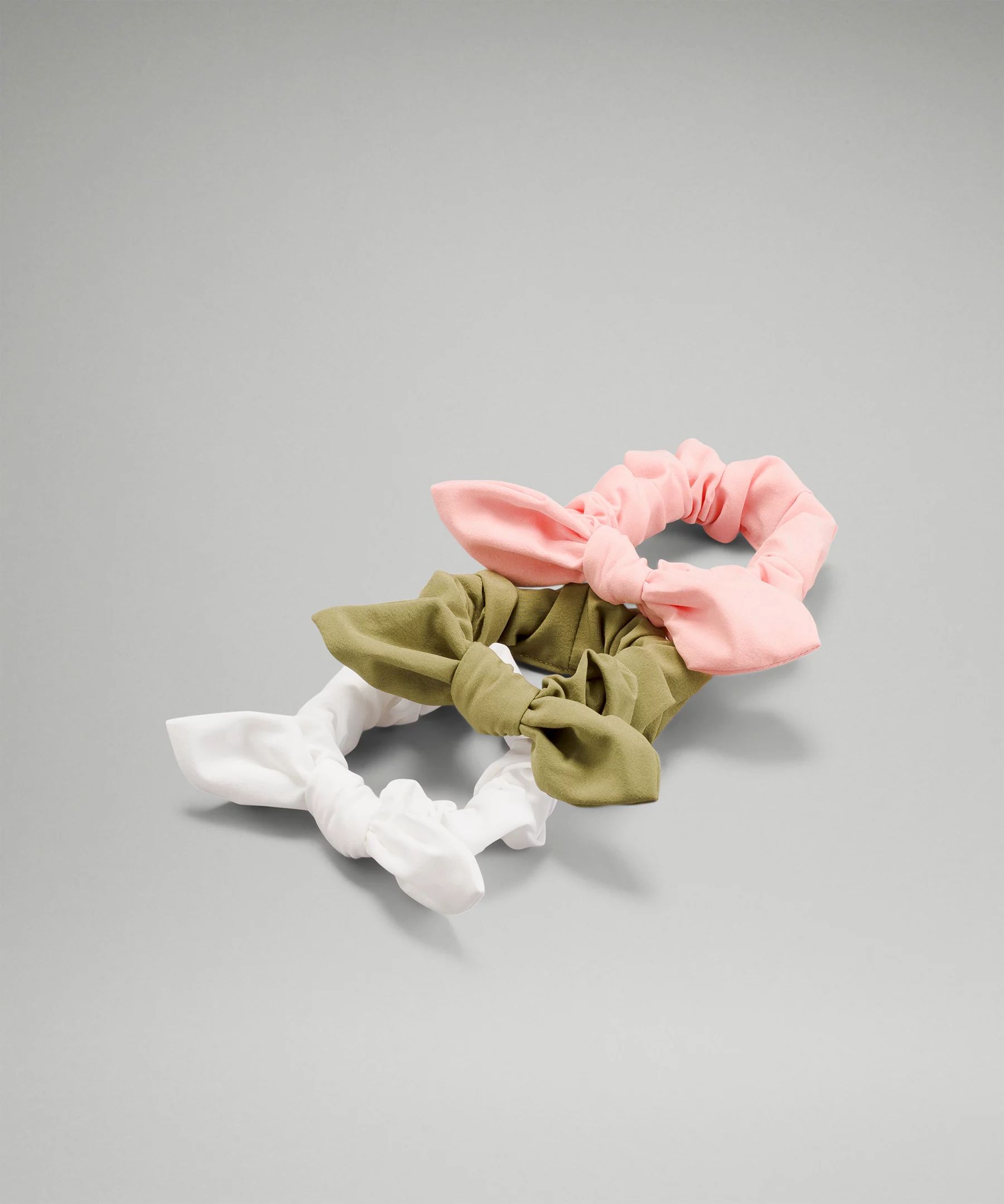 Uplifting Bow Scrunchie 3 Pack | Lululemon (US)