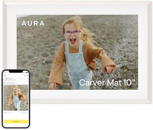 Aura Carver 10.1" WiFi Digital Picture Frame | The Best Digital Frame for Gifting | Send Photos f... | Amazon (US)