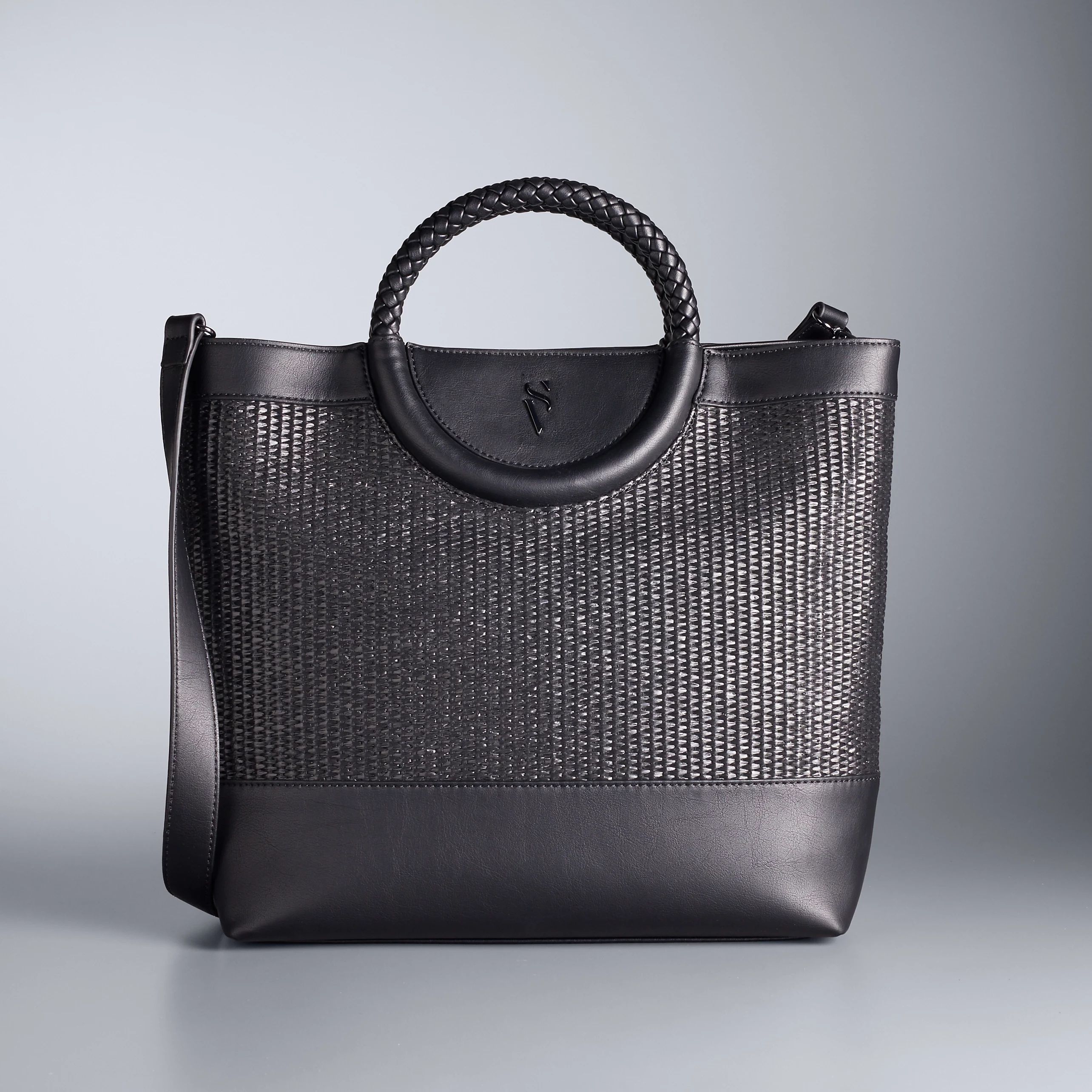 Simply Vera Vera Wang Cut-Out Handle Bucket Bag | Kohl's