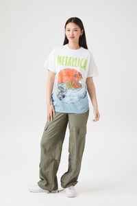 Oversized Dip-Dye Metallica Tee | Forever 21 (US)