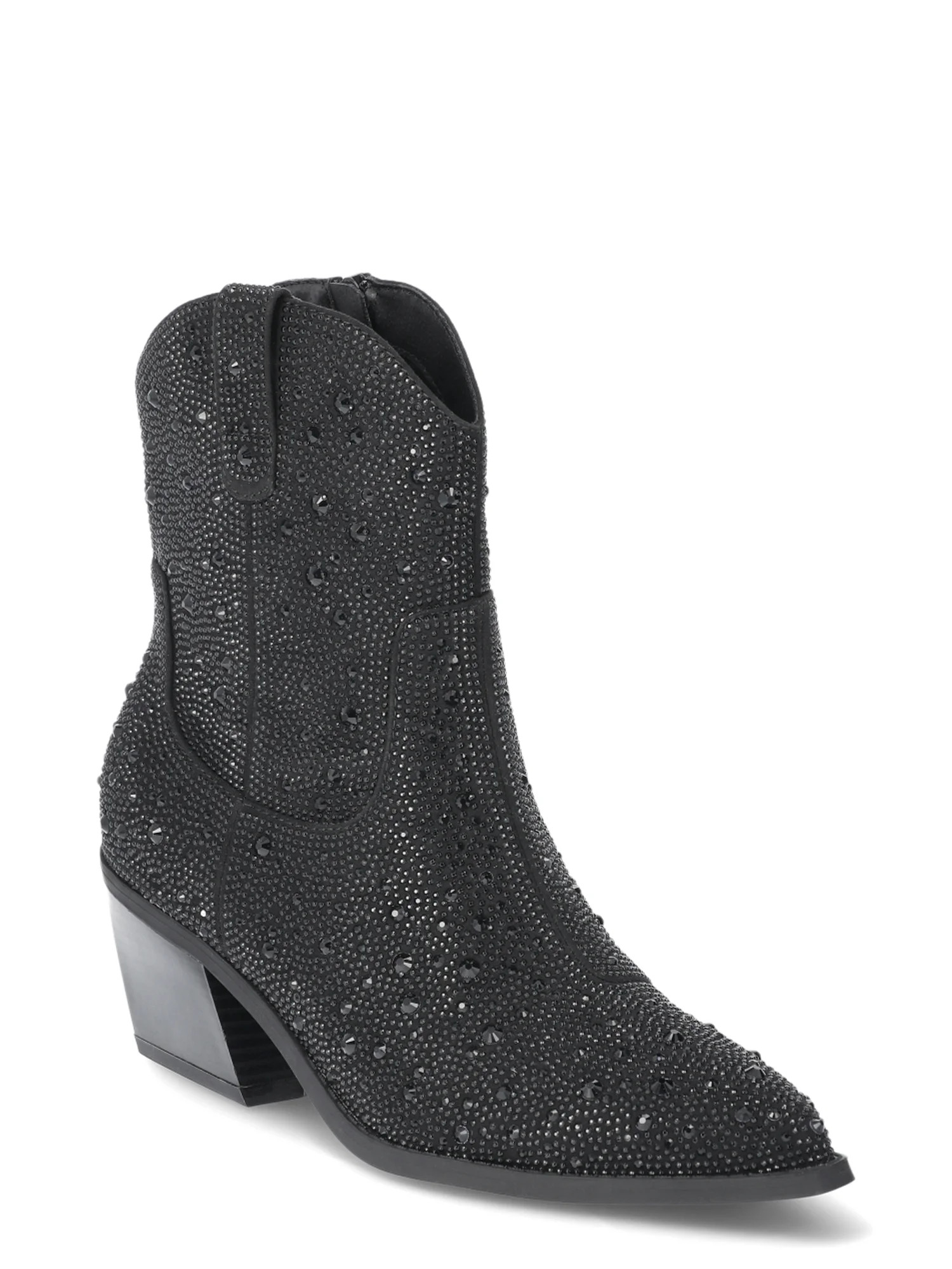 Madden NYC Women's Bling Short Cowboy Boots | Walmart (US)