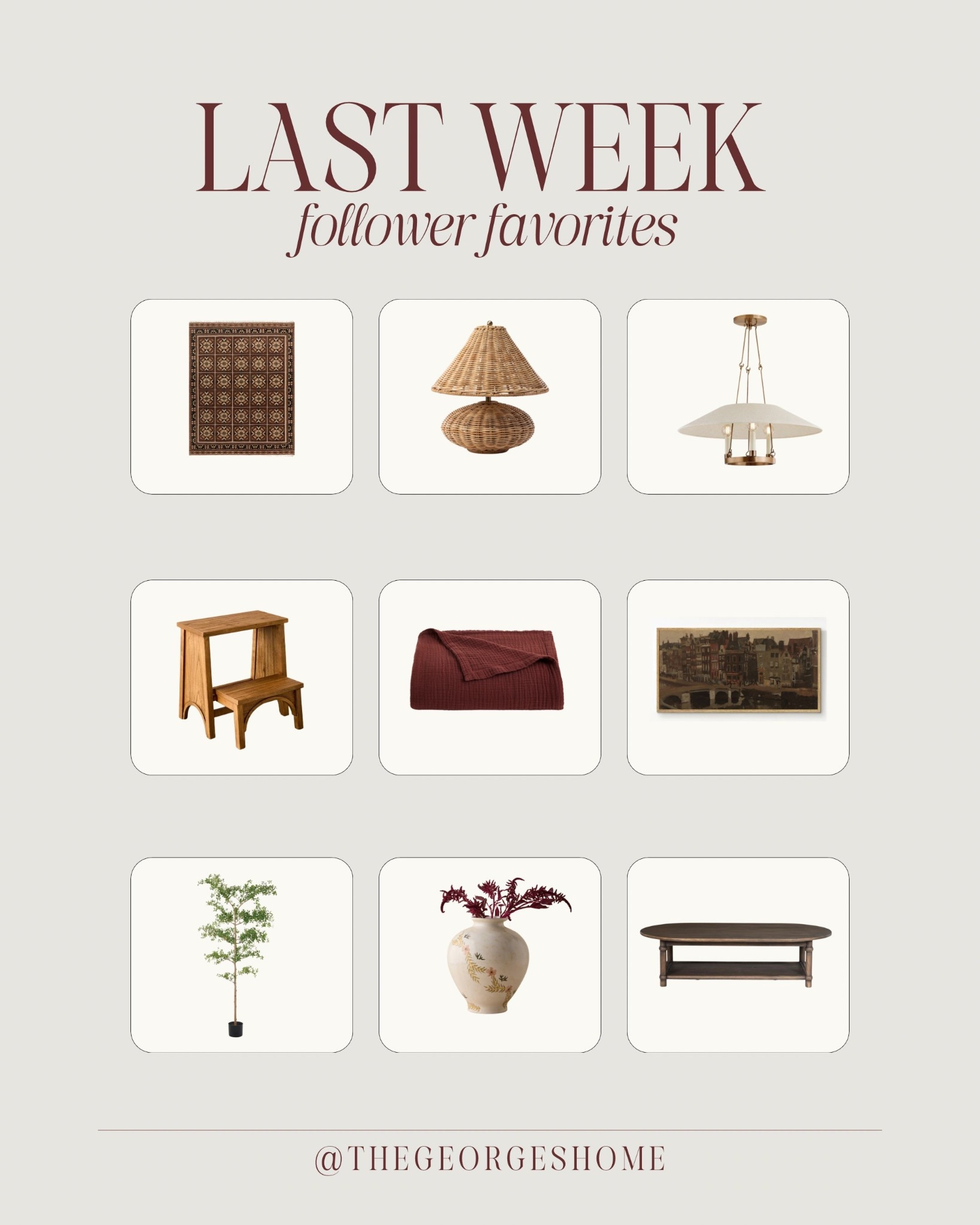 Follower favorites from last week! ♥️

#LTKHome #LTKSaleAlert #LTKSeasonal