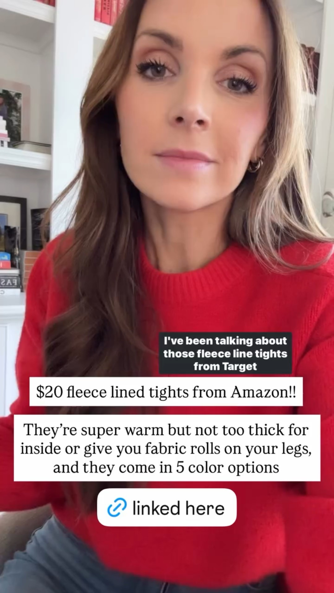 $20 fleece lined tights 
@amazon 

#LTKSeasonal