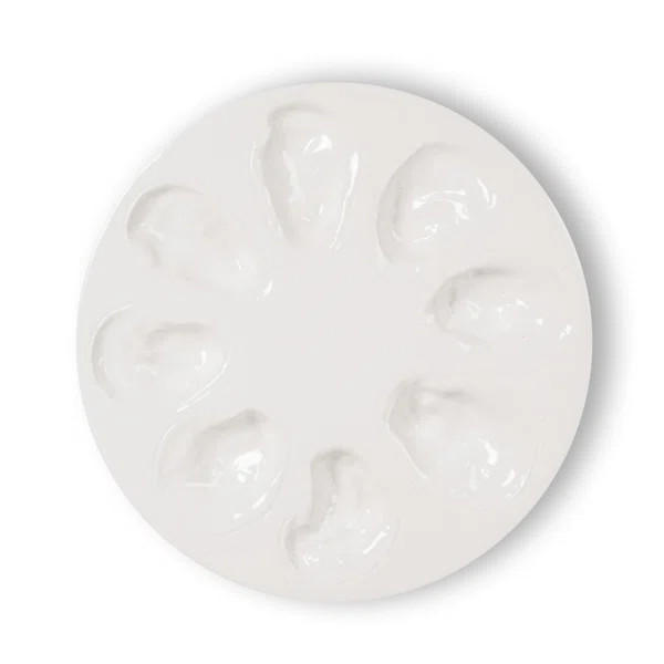 Dovecove Laurie Ceramic Divided Serving Dish | Wayfair North America