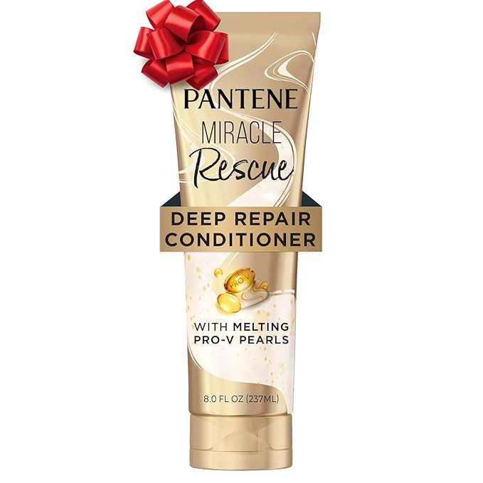 Pantene Miracle Rescue Deep Conditioner with Melting Pro-V Pearls - For Dry, Damaged, or Color-Tr... | Amazon (US)