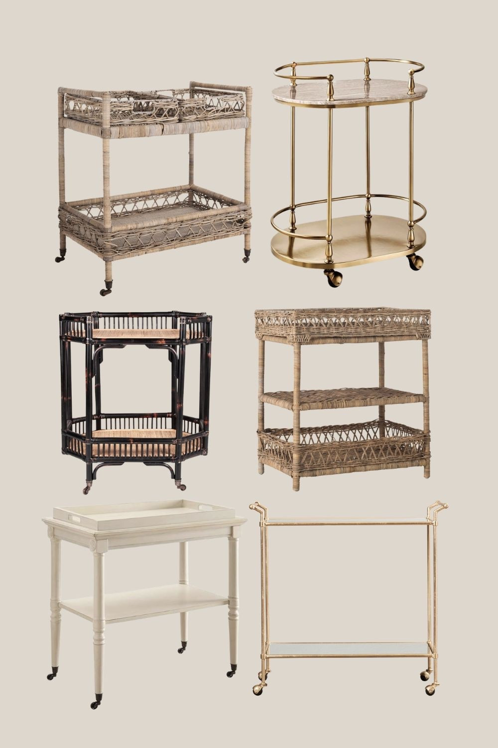 Cute bar carts I’m loving right now’ 

#LTKHome #LTKSeasonal