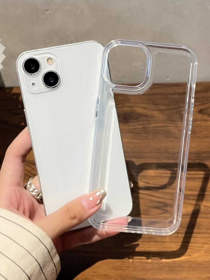 Clear Phone Case Compatible With iPhone 15/15Pro | SHEIN