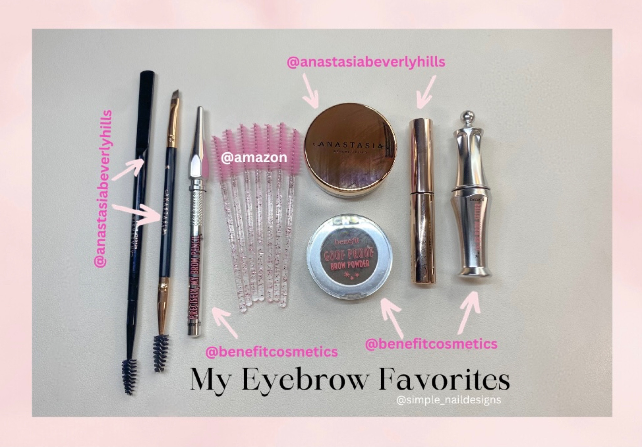 Eyebrow Essentials 💕

*Heart this post and be notified of price drops | then shop from your Favorites*

#eyebrows #beauty #howtoeyebrows #eyebrowmusthaves #anastasiabeverlyhills #benefitcomestics #amazonfinds #eyebrow
#eyebrowessentials


#LTKGiftGuide #LTKbeauty #LTKstyletip