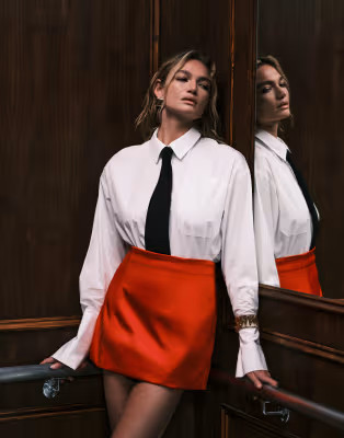 ASOS DESIGN ultimate oversized shirt in white | ASOS (Global)