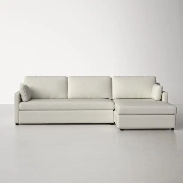 Dannie 2 - Piece Upholstered Chaise Sectional | Wayfair North America