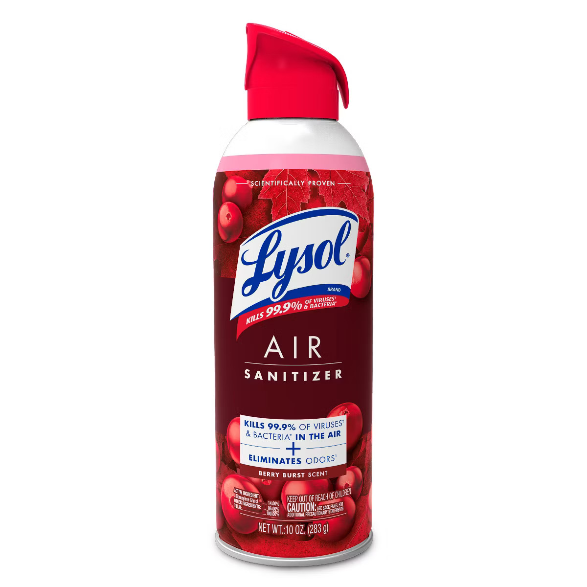 Lysol Aerosol Air Sanitizer - Berry Burst - 10oz | Target