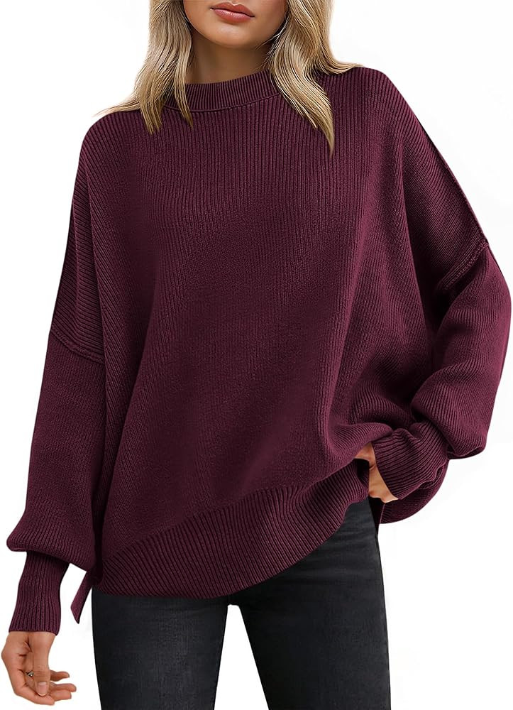 ANRABESS Oversized Sweaters Pullover Top | Amazon (US)