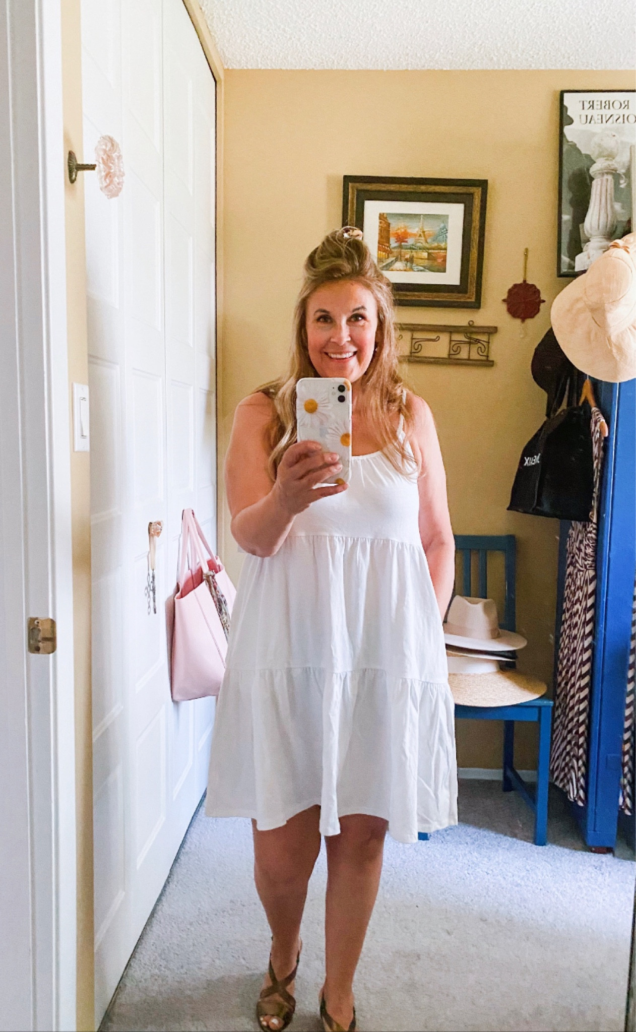Summer Dress. Braided-Strap Tiered Mini Swing Dress from Old Navy! On sale…30% off at checkout!🩵 Dress it up or wear casual plus it has pockets…Yezzz!! ⭐️

#LTKsalealert #LTKunder50 #LTKstyletip
