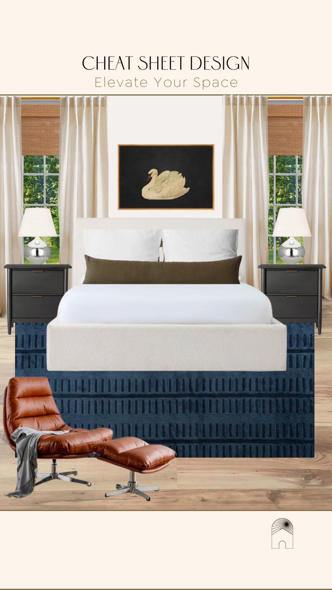 Think of your bedroom rug as a fifth wall, a blank canvas waiting to be filled with color, pattern, and personality. Whether you're renting and unable to paint or prefer a more flexible design approach, rugs offer a fantastic opportunity to inject your unique style into your space.

#LTKhome #LTKstyletip #LTKVideo