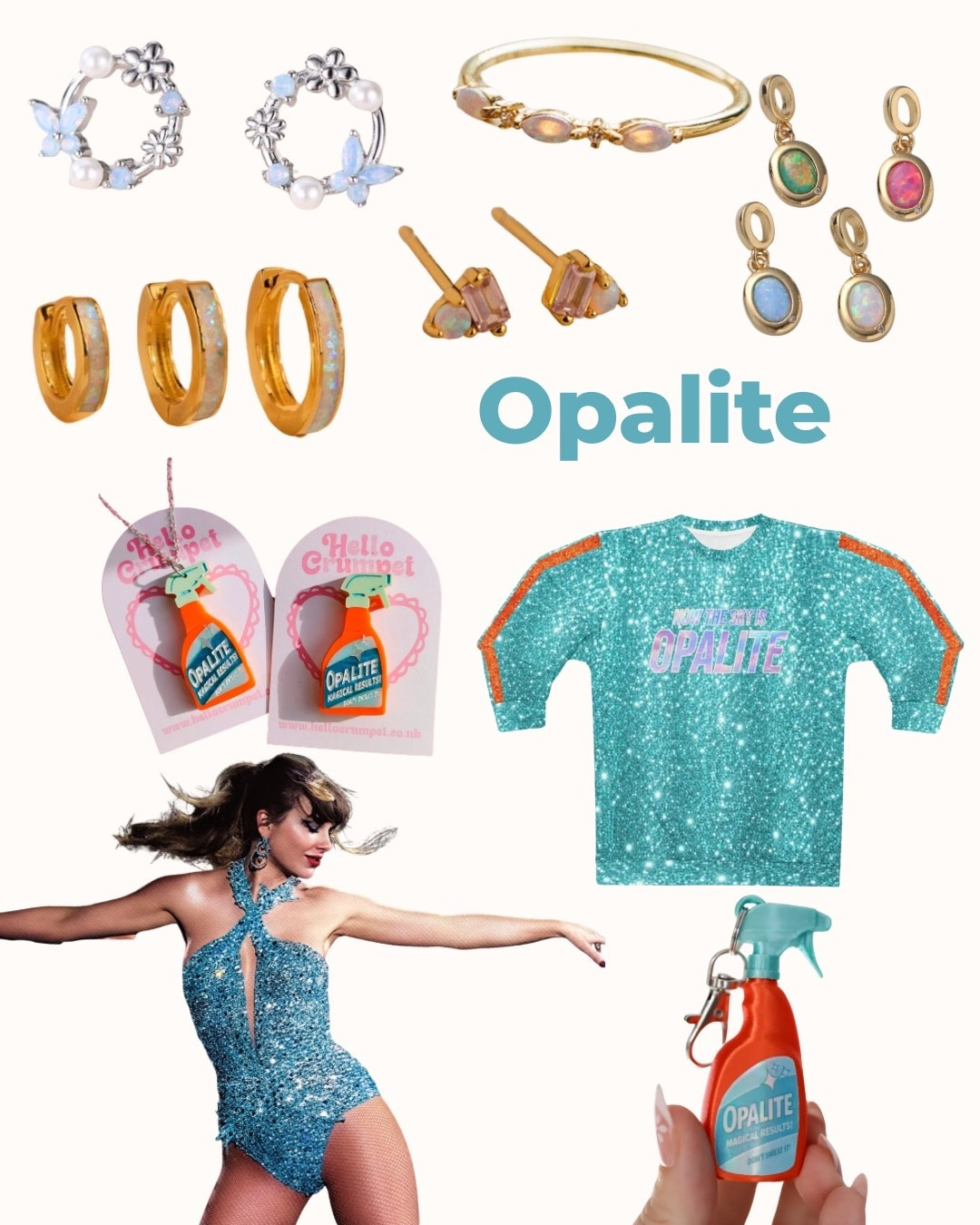 Opalite Taylor Swift Opal Jewelry opalite keychain opal pendant opal earrings 

#LTKmomlife #LTKSpringSale #LTKgrwm

#LTKSaleAlert #LTKFestival #LTKootd