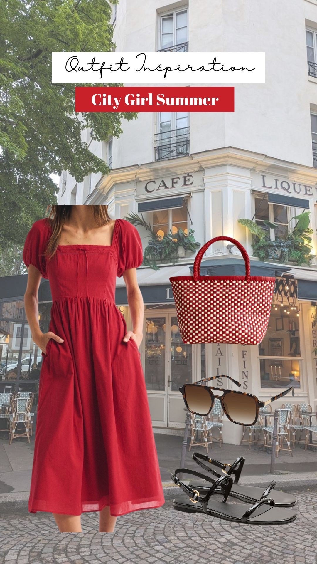 Tomato red summer ❤️🍅 this cotton dress is on sale and lightweight for summer

#LTKSaleAlert